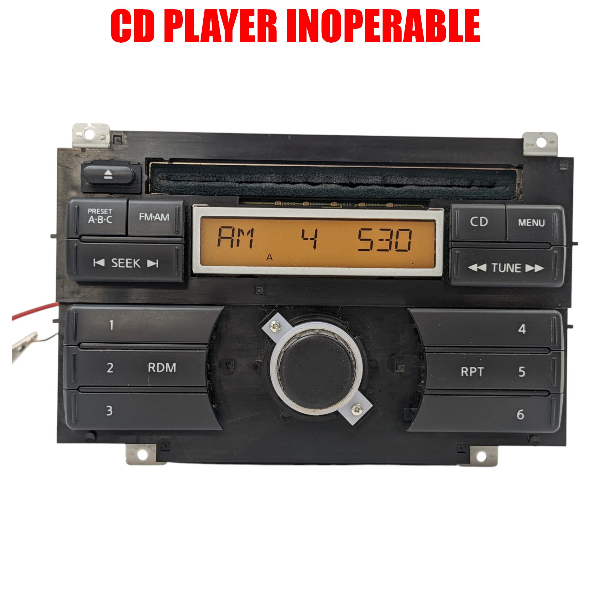 2009-2012 Nissan Xterra Frontier Radio Stereo CD Player Bezel